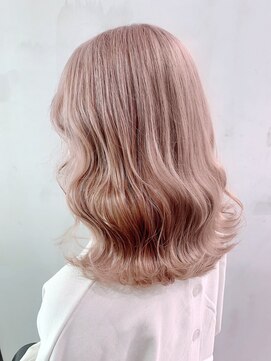 アイティーバイアルバム 藤沢店(IT by ALBUM) ミルクティーカラー_ミニウルフテラコッタくすみブルー_ba324341