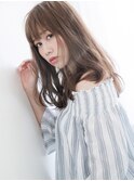清楚感×ゆるカール☆レディスイートなAラインセミロング♪
