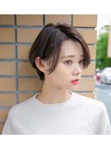 【札幌美容室】カジュアルショートボブ