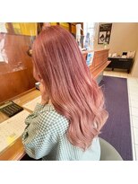 美容室エクストラアーツジャパン(X ARTS JAPAN) 桜ピンクカラー