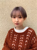 シー バイ ロンド 新宿(Sea by Lond)&nbsp;マッシュショートハイトーンラベンダーアッシュ