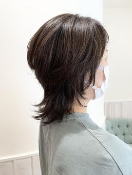 ネオリーブソラ 相模大野店(Neolive sola) ミディアムレイヤー/ウルフ/オリーブブラウン