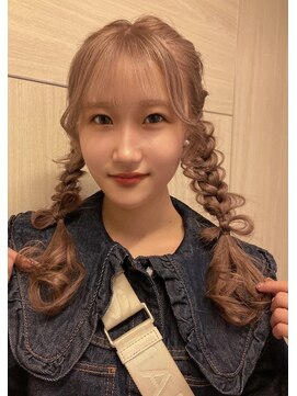 アールイー(Re:) 【ヘアセット】ツイン編み下ろし ハロウィン
