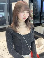 キーン 吉祥寺店(keen)&nbsp;《keen×MURAKAMI》ミルクティーベージュ×レイヤーカット