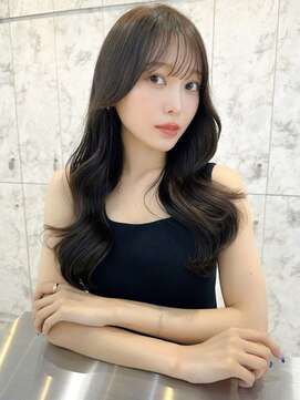 シーシンジュク 新宿南口(Sea shinjuku) オリーブグレー×小顔[ココアベージュ/黒髪/くらげヘアー]