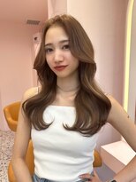 ボタン シブヤ(VOTAN SHIBUYA)&nbsp;韓国ヘア/くびれヘア/前髪なし/かきあげバング