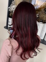 ブルーアンドカンパニー(BLUE&Co.)&nbsp;アリエルチェリーレッド☆