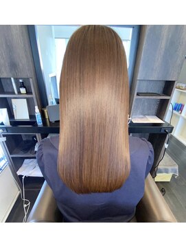 アールサロンプラスキャスパ 自由が丘(Rrsalon+CASPA) 【髪質改善】R.HASエクソソーム水素トリートメント×艶カラー