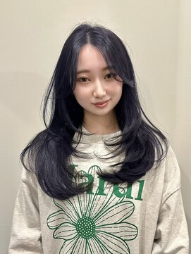 ユニコ(unico) 韓国風/レイヤー/小顔/透明感カラー