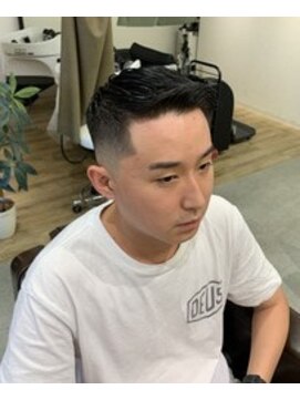 クフィア メンズヘアー カンポ 難波店(CUFFIA MEN'S HAIR CAMPO) スキンフェード　ウェイブアップ