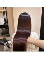 サロンドミルク 溝の口店(salon de MiLK)&nbsp;艶透明感ピンクブラウンカラー