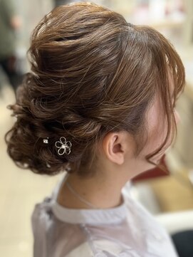 ヘアークリアー 春日部 お呼ばれヘアセット/ゆるふわオシャレヘア/結婚式/パーティー