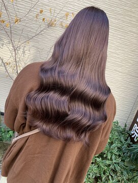 ヘアーメイクビロー タカマツ(Hair Make Billow takamatsu) sepia brown