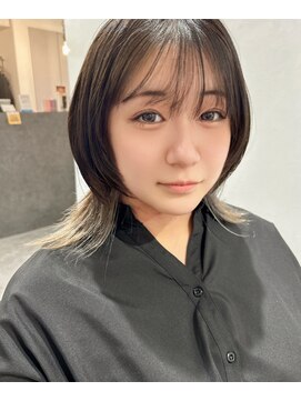 ノア(noah.) ボブウルフ→ウルフ/グレイインナー