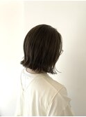 白髪染めを使わずに白髪ぼかしカラー◎オリーブグレー