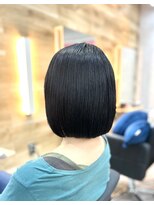 アグ ヘアー ミロ 本厚木店(Agu hair milo)&nbsp;クオライン縮毛矯正×大人丸みボブ
