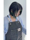 Moana【八重瀬】#ボブ#インナーカラー  #20代30代40代50代