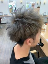 びゃんびゃん 浅水本店&nbsp;ブリーチ/ダブルカラー/メンズカット/メンズ/スパイキーショート