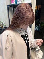 ロマリア 渋谷 渋谷宮益坂(Lomalia)&nbsp;【Lomalia渋谷】ハイトーン ピンクベージュ シアーカラー