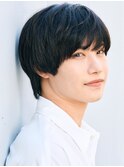 ビジネス 爽やか ニュアンスパーマ　ニュアンスデザイン 好感度