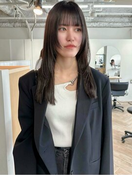 ラヴィズム(LUVISM) ◎韓国ヘアー顔周りレイヤーおくれ毛前髪万代新潟