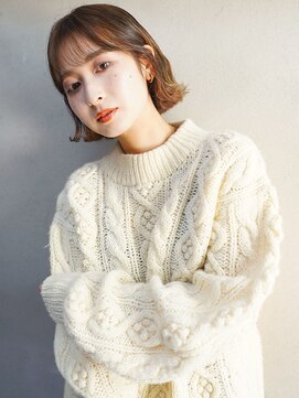 カンナ(Canna) 前髪パーマ/ブリーチ/グレーベージュ/髪質改善/TOKIO/20代/30代