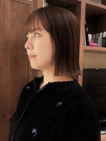 ビュートリアム265(BEAUTRIUM 265) 癖毛活かし切りっぱなしボブ/ミディアム外はねボブ銀座有楽町