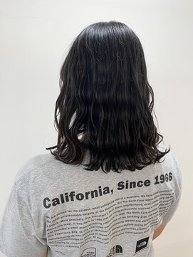 ヘアーアンドメイクアップモパ ウェーブヘア