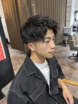 ハルクファースト 札幌(HRK 1st.) ツイストスパイラルパーマ/札幌メンズショート/札幌メンズパーマ