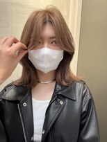 天神美容室&nbsp;【KASUMI天神美容室】グレージュ×海外レイヤー