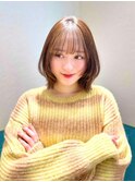 メルティカラー×似合わせカット×髪質改善×ボブ×立川