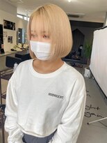 キング 枚方店(K!ng) 縮毛矯正髪質改善ハイライトレイヤーカット枚方美容室エクステ