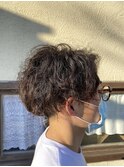 ランダムマッシュパーマ