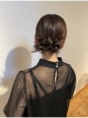 ミディアムボブカチモリアレンジ