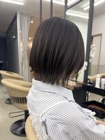 サンド 大阪梅田(sand)&nbsp;@morii_sandボブウルフ/黒髪/ネビージュ/小顔/ワンレン/大阪梅田