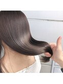 【前川南】グレージュ髪質改善カラー