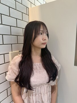 エムサロン 高崎あら町テラス店(emusalon) ［rena］2wayバングとこっくりラベンダー