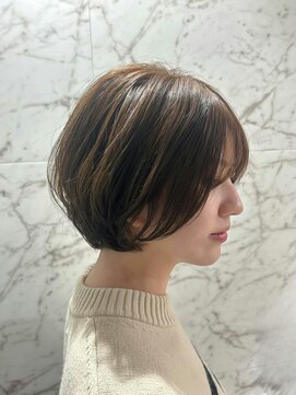 メモリーズ 銀座(Memories) 小顔見せ×抜け感ショートボブ/加藤