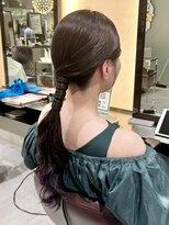 ラボー ノースプラザ店(LA'BO)&nbsp;タイト編みおろしヘア