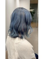 サラ(sara)&nbsp;ブルーグラデーション/ブリーチ有り/3時間