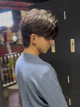 アウル 心斎橋(owl) センターパート/フェザーパーマ/ニュアンスパーマ/メンズパーマ