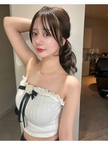 ボタン 熊本(VOTAN) 顔周りカット/前髪/韓国ヘア/髪質改善/熊本韓国/熊本/上通り