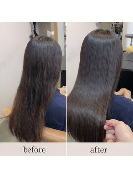 ソア 武蔵小杉(SOAR) 前髪アンブレラカラーでピンクベージュにイメチェン