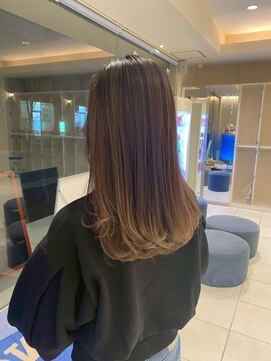 モードケイズエミュー(MODE K's eau) 髪質改善カラー×ioLuトリートメント【摂津本山/髪質改善】