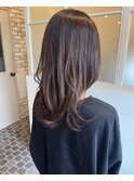 艶髪ネイビーベージュ