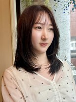 フェイバー 赤坂店(FAVOR)&nbsp;顔まわりレイヤー×パーソナルカラー診断カラー