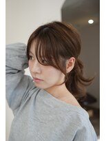 ザシー おおたかの森(The C) 小顔カット◎顔まわりカット×結んでも可愛いナチュラルレイヤー