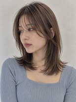 エンクス 天王町店(enx) ハッシュカット/グレージュ/デザインカラー/天王町