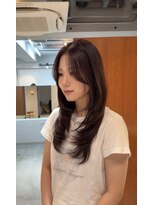 ロッシ 吉祥寺(ROSSI)&nbsp;ロングレイヤーとワインレッド