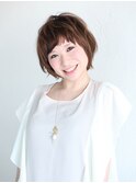 ショートバングボブ